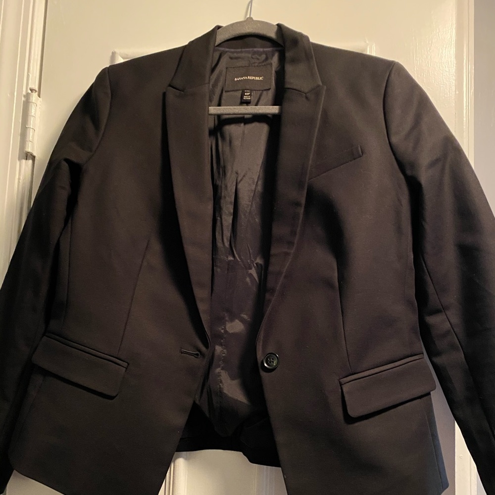 Banana Republic Blazer (Black)